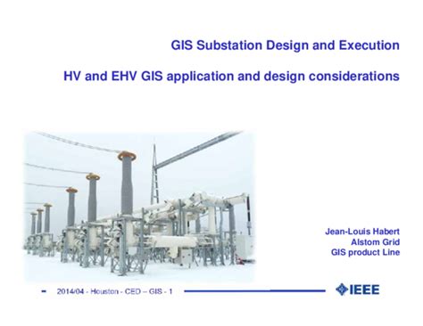 Download Gis Substation Design And Execution Hv And Ehv Gis 