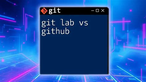 git hub git lab