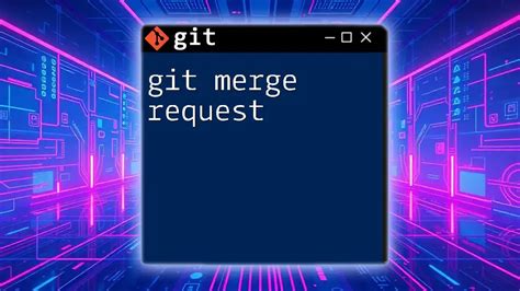 git merge pull request command line