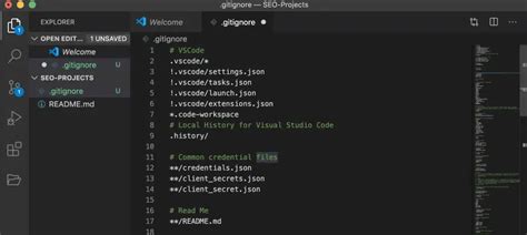 Gitignore Vs Code