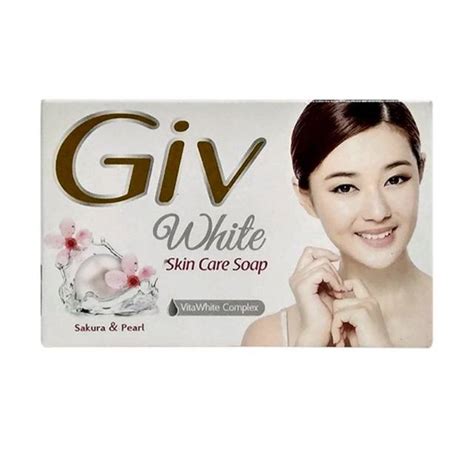 giv white skin care soap