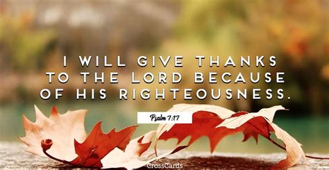 Giving Thanks
