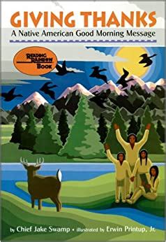 Download Giving Thanks A Native American Good Morning Message Reading Rainbow Books 