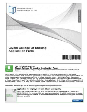 giyani nursing college application forms for 2015