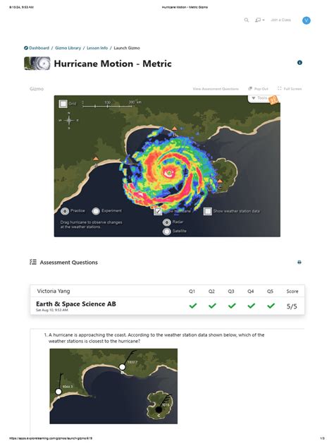Gizmo Hurricane Motion