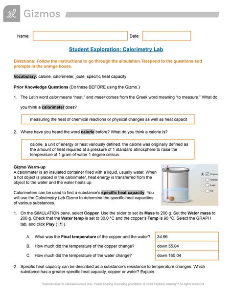 Gizmos Answer Key Solubility And Temperature