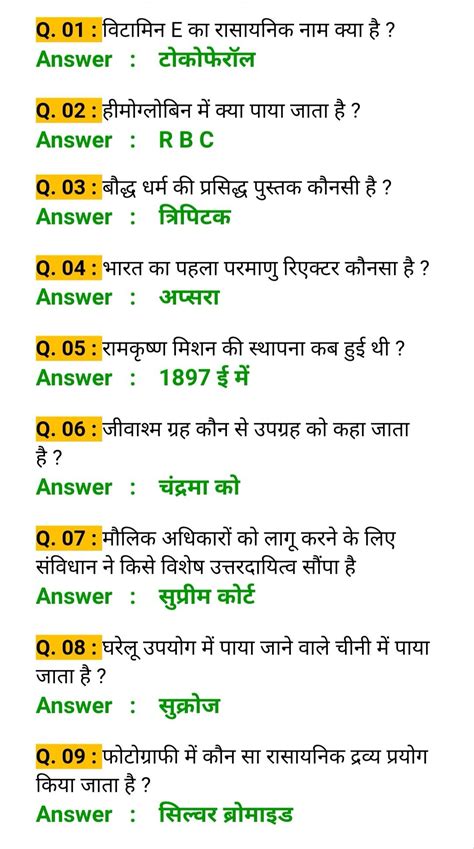 Gk For Ssc