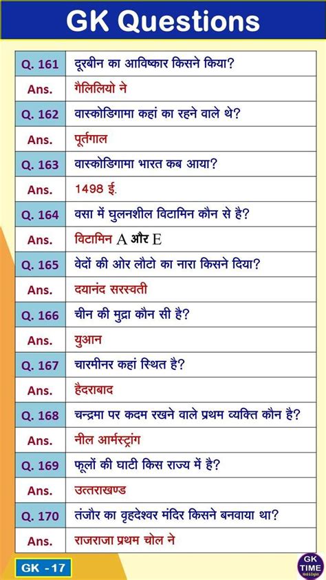 Gk Question Answer In Hindi Pdf
