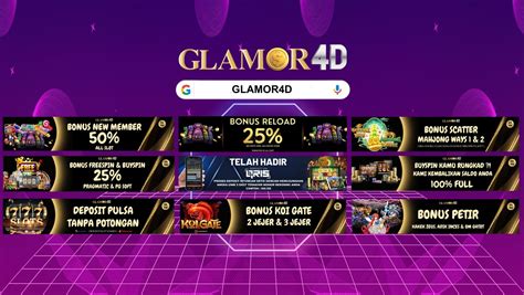 GLAMOR4D LINK Situs Slot Gacor Bet 100 200 400 800 Perak Gampang