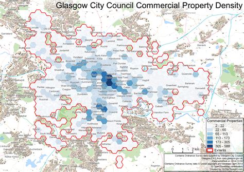 Glasgow Commercial Property Density - Data Togel Glasgow