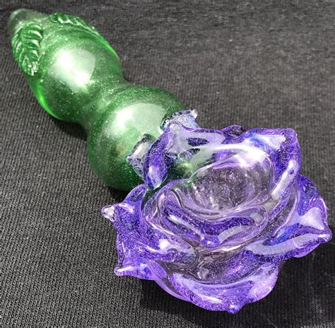 glass rose pipe for sale eBay