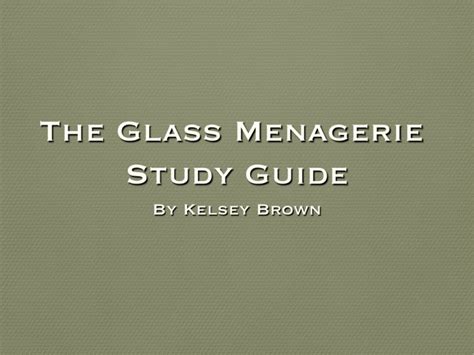 Read Online Glass Menagerie Multiple Choice Study Guide Answers 
