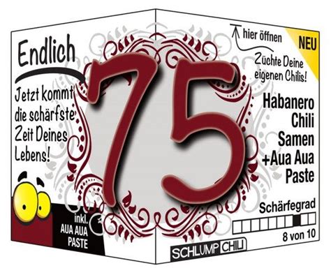 Glückwünsche Zum 75