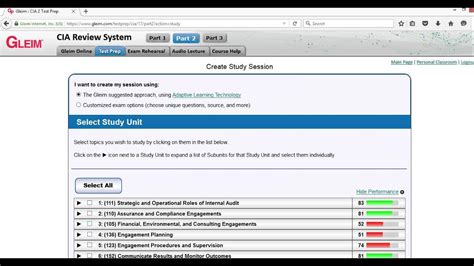 Download Gleim Cia 17Th Edition Test Prep 