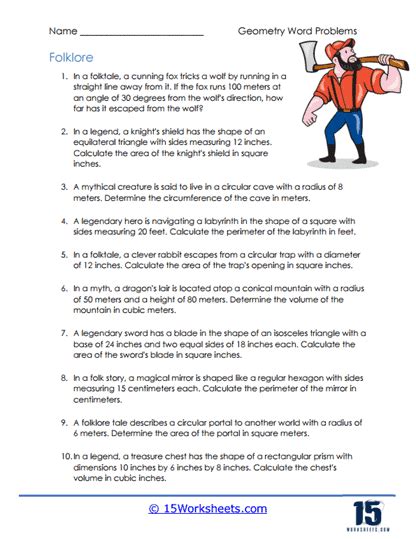 Glenco Geometry Word Problems Answer Key