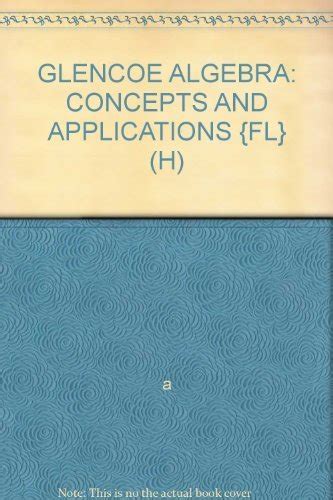 Read Online Glenco Algebra Concepts And Applications Chapter 6 