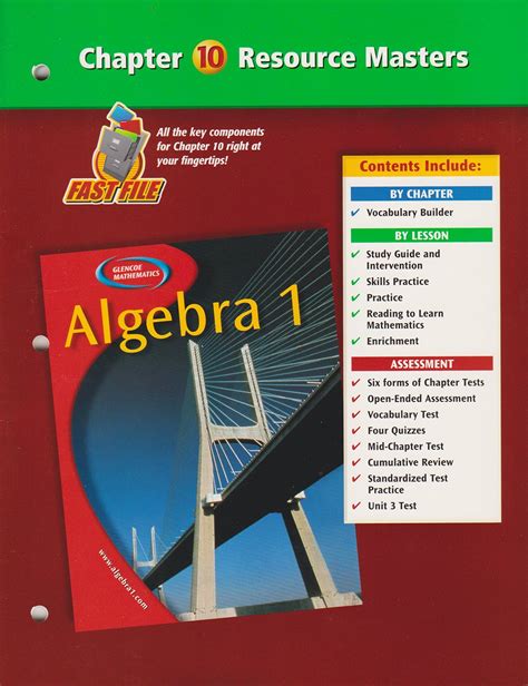 Glencoe Algebra 1 Chapter 10