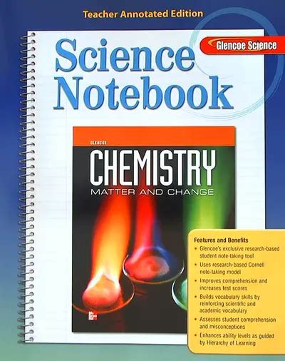 glencoe chemistry matter and change science notebook