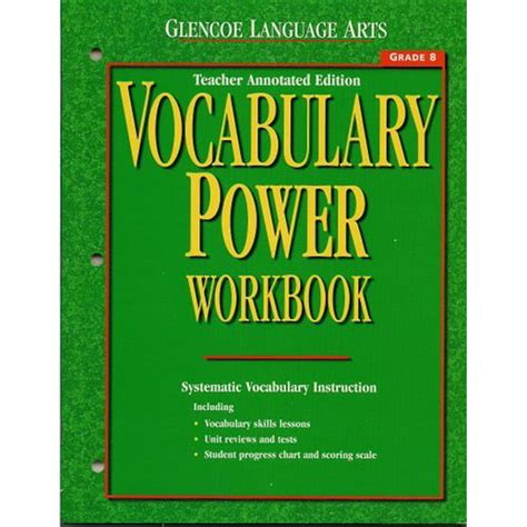 Glencoe Language Arts Vocabulary Power Grade 8 Academia Spelling Power Grade 8 - Spelling Power Grade 8
