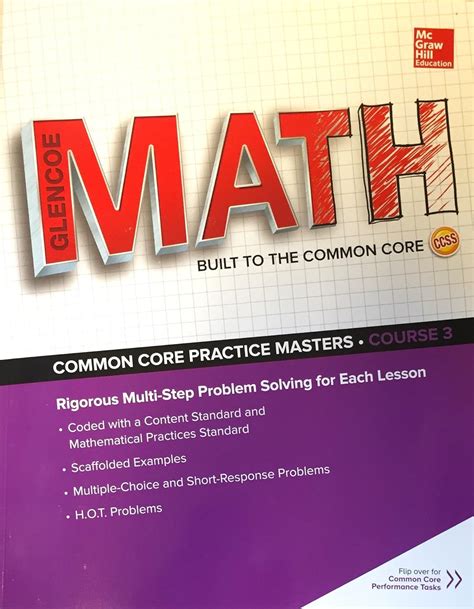 Glencoe Math Common Core Course 1 Volume 2 Teachers Edition
