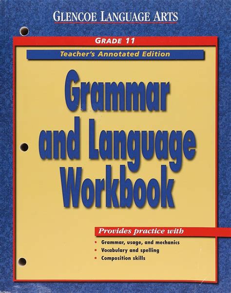 Full Download Glencoe Grammar And Language Workbook Grade 11 Answer Key 