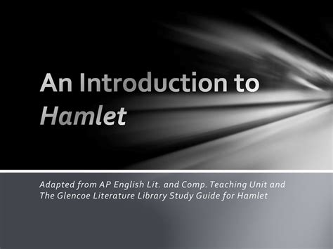 Full Download Glencoe Hamlet Study Guide 