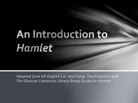 Read Online Glencoe Hamlet Study Guide 