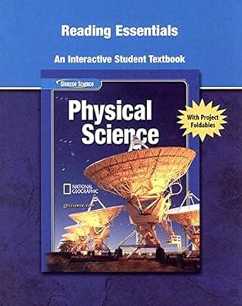 Download Glencoe Physical Iscience Grade 8 Reading Essentials Student Edition Physical Science 