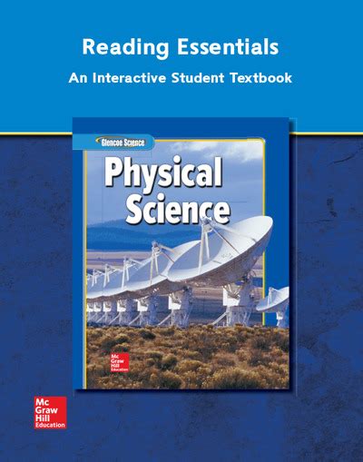 Download Glencoe Physical Iscience Grade 8 Reading Essentials Student Edition Physical Science 