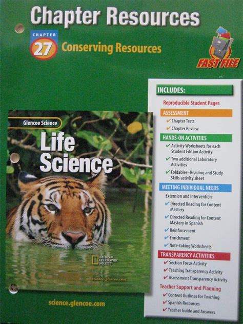 Full Download Glencoe Science Chapter Resources Mcgraw Hill 