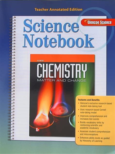 Read Online Glencoe Science Chemistry Matter And Change Science And Notebook Teacher Annotated Edition Includes Answers 