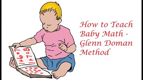 Glenn Doman Inspired Baby Math Videos Domanmom Com Baby Math - Baby Math
