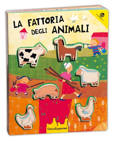 gli animali della fattoria libri cubo ediz illustrata