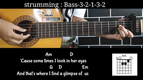 glimpse of us chord