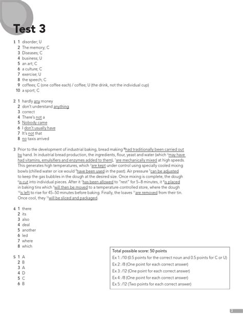 global advanced progress tests answer key