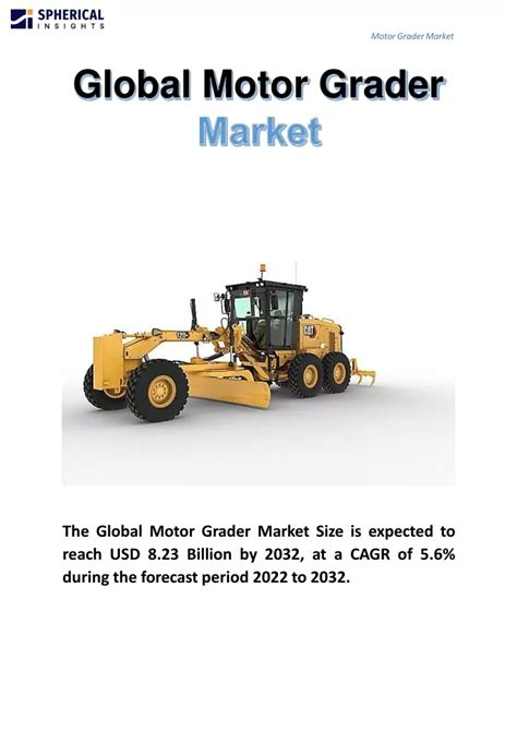 Global Motor Graders Market Research Report Forecast Till Grade 5 Motors - Grade 5 Motors