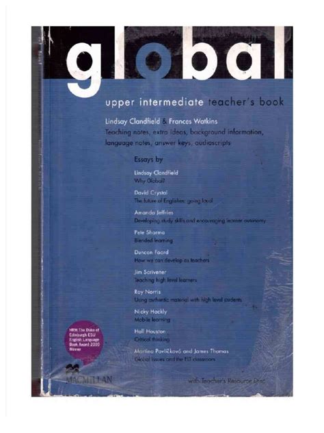 Global Upper Intermediate Teachers Book