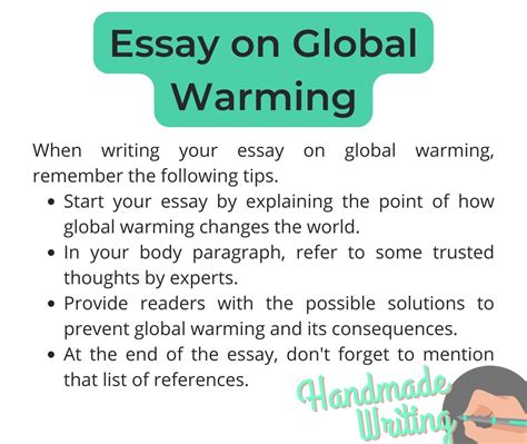 Global Warming Essay