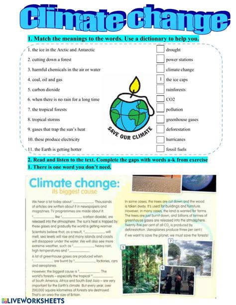 Download Global Climate Change Answer Key 