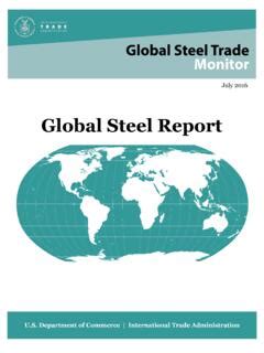 Full Download Global Steel Report International Trade Administration 