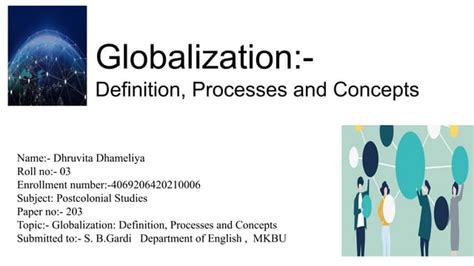 Read Online Globalization Definition Processes And Concepts 