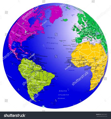 Globe Maps Of The World