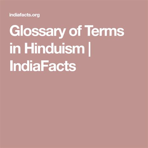 Glossary Of Hinduism Terms Wikipedia Hindi Words With U - Hindi Words With U
