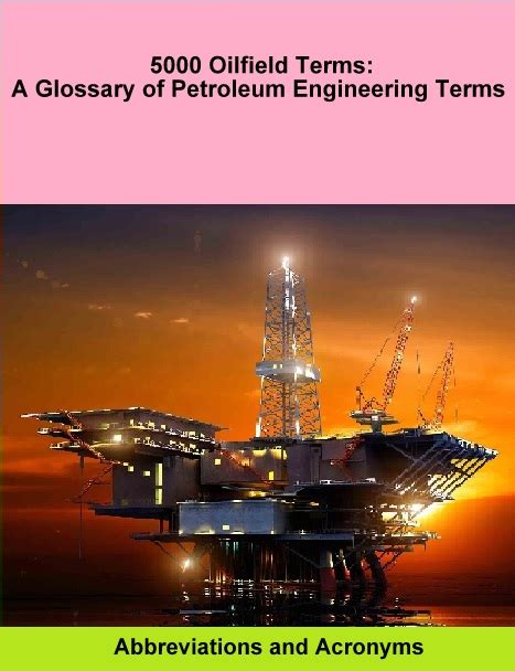 Full Download Glossary Of Oilfield Terms Xperts Engineering 