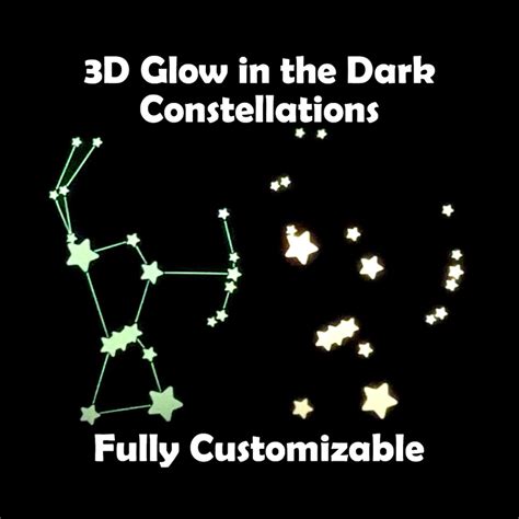glow in the dark constellations a field guide for