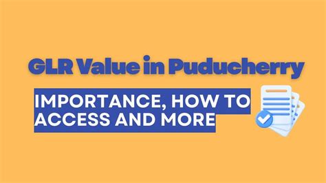 Glr Value Pondicherry