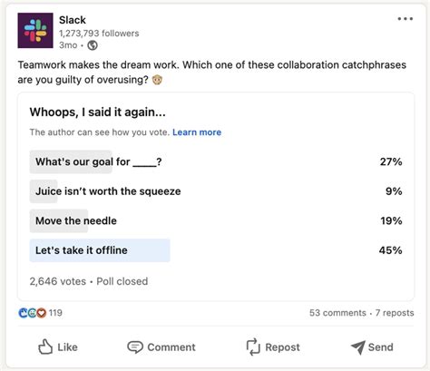 Glue Slack Linkedin