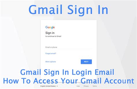 Gmail Google Accounts Login - Login