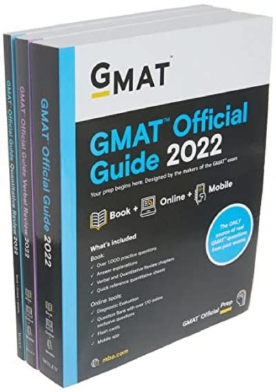 Gmat Official Guide 2022 Bundle Books Online Question Bank