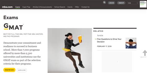 Gmat Official Website